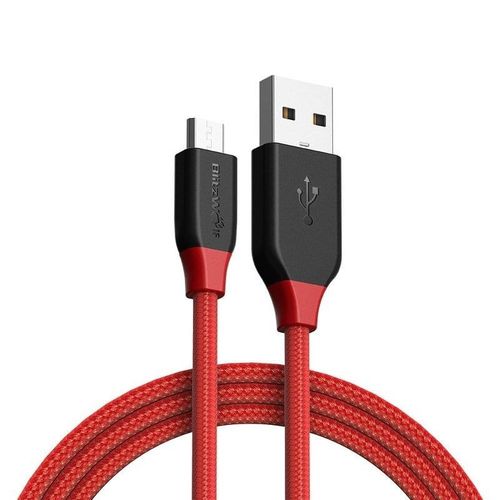 Kabel Micro USB AmpCore BlitzWolf BW-MC5 1,8m (czerwony) na Arena.pl