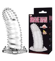 Nakładka z wypustkami i stymulatorem