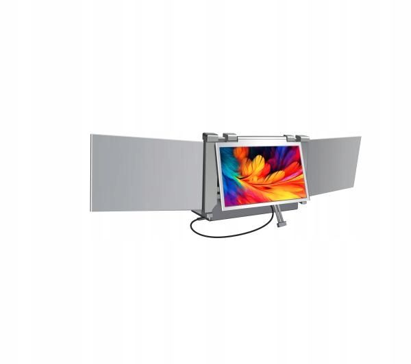 Monitory do laptopa Extralink Triple Screen S680 14" Full HD IPS zdjęcie 5