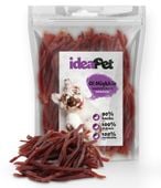 Zdrowy przysmak bezzbożowy dla psa IdeaPet Miękkie Spaghetti z kaczki 500g