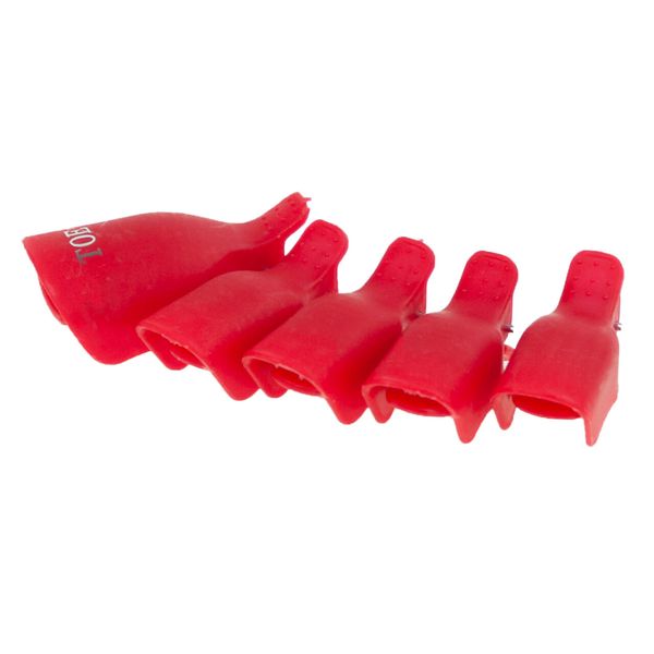 KLIPSY DO USUWANIA HYBRYD AKRYLU ŻELU DO STÓP 5SZT zdjęcie 1