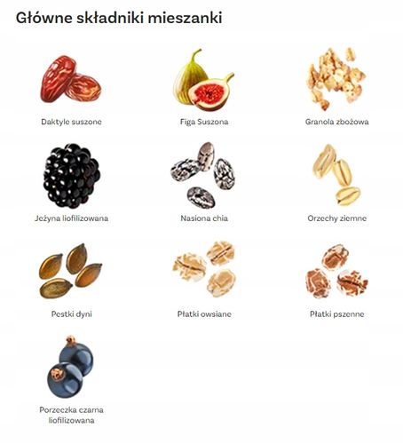 OneDayMore MUSLI CODZIENNE BEZ CUKRU tuba 500g na Arena.pl