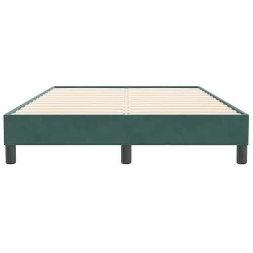 Łóżko typu Box Spring bez materaca Ciemnozielone 120x210 cm na Arena.pl