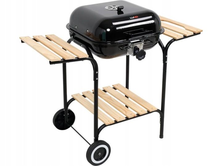 GRILL WĘGLOWY REGULACJA RUSZTU 45X40CM zdjęcie 16