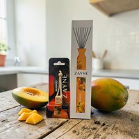 Zestaw zapach do domu + zapach do auta mango soczyste dyfuzor auto zapach
