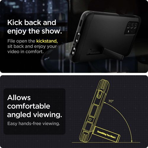 SPIGEN TOUGH ARMOR GALAXY A52 LTE/5G BLACK na Arena.pl