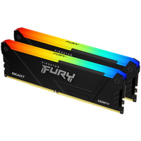 kingston 16gb 3200mt/s ddr4 cl16 (kit of 2) fury beast rgb
