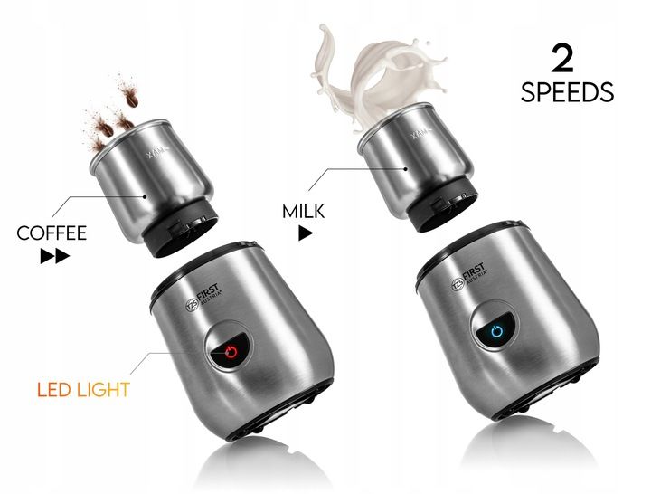 Młynek do kawy i spieniacz do mleka First Austria zdjęcie 12