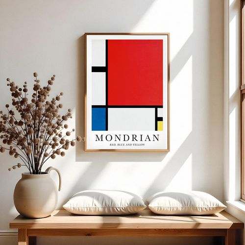 Plakat cyfrowy do wydruku Mondrian na Arena.pl