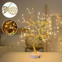 DRZEWKO ŚWIETLNE DO WNĘTRZ, LAMPKA NOCNA LED, DEKORACJA BOŻONARODZENIOWA