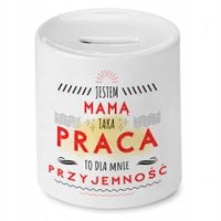 Skarbonka Dla Mamy Na Dzień Mamy Urodziny Prezent Z Nadrukiem Ze Zdjęciem