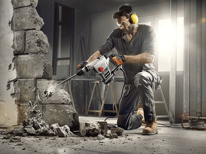 GRAPHITE MŁOT UDAROWY udarowo-obrotowy SDS MAX udar 10J 1250W 58G874 zdjęcie 8