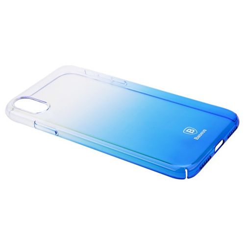 BASEUS GLAZE CASE ETUI IPHONE X / IPHONE XS NIEBIESKI na Arena.pl