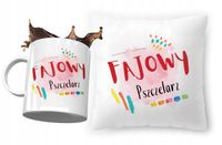 Zestaw Dla Pszczelarza Poduszka + Kubek Na Prezent Z Nadrukiem Ze Zdjęciem