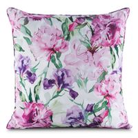 Poszewka Garden 45 x 45 cm różowy kwiatowy poliester outdoor