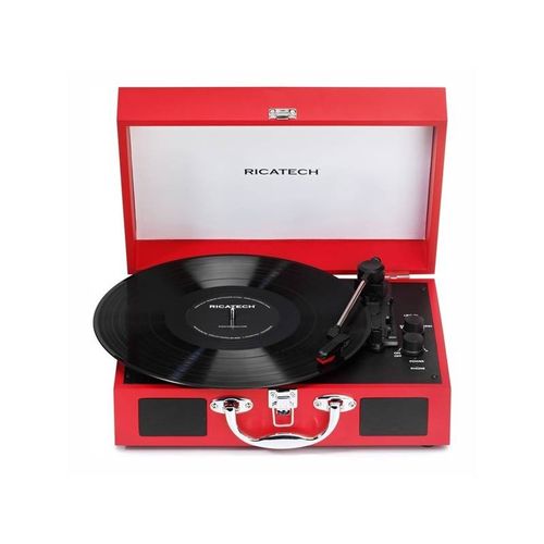 Gramofon Ricatech RTT21 Advanced (659056) Czerwony na Arena.pl