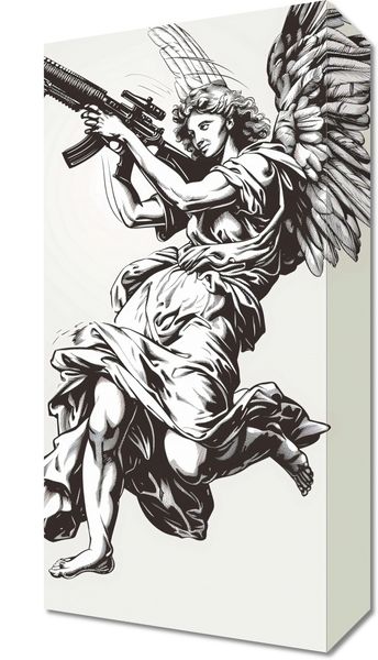 Obraz 20x40cm Anioł Wojny zdjęcie 1