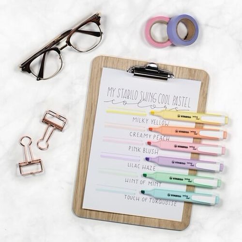 Zakreślacz Stabilo Swing Cool Pastel 8 Kolorów na Arena.pl