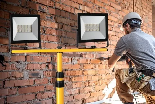 HALOGEN LED 2x 50W STATYW roboczy do naświetlacz na Arena.pl