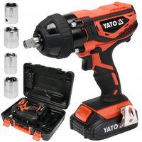 KLUCZ UDAROWY AKUMULATOROWY 18V 1/2 2,0AH NASADKI YATO YT-82804 18 V