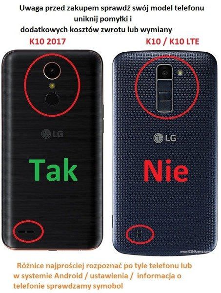 ETUI SMART W2 do LG K10 2017 czerwony zdjęcie 2