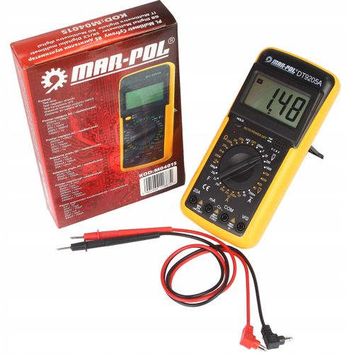 multimetr cyfrowy mar-pol m04015 na Arena.pl