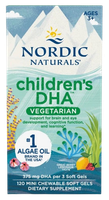 NORDIC NATURALS Childrens DHA Vegetarian (120 kaps.)