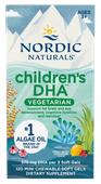 NORDIC NATURALS Childrens DHA Vegetarian (120 kaps.)