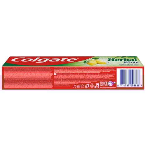 Colgate Tp 75Ml Herbal White - Restores Your Teeths Natural Whiteness na Arena.pl