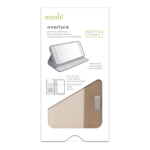 Moshi Overture - Etui iPhone 6s Plus / iPhone 6 Plus (beżowy) na Arena.pl