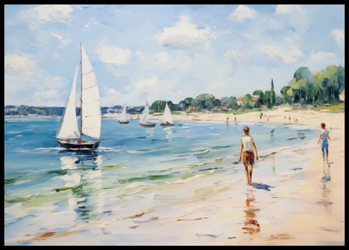 Plakat 84x59,5cm Życie na Brzegu na Arena.pl