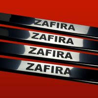 Listwa progowa OPEL/VAUXHALL ZAFIRA B Stal nierdzewna 304 połysk 4szt