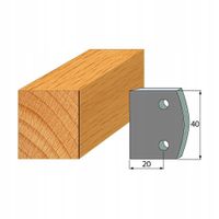 PARA OGRANICZNIKÓW 40x4mm SP DO Uniwersalnej głowicy frezarskiej MAN