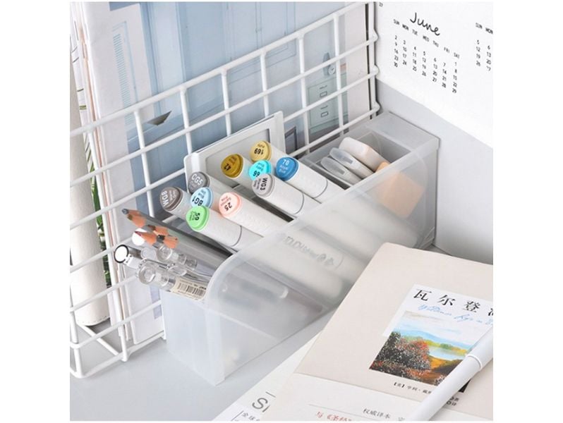 Organizer biurowy biurko na ołówki długopisy przybornik zdjęcie 4