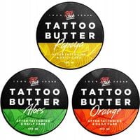LOVEINK Masło Krem do Pielęgnacji Tatuażu Tattoo Butter Zestaw 3x