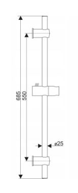 DRĄŻEK DO NATRYSKU PRYSZNICOWY NATRYSKOWY FI 25 NATRYSK na Arena.pl