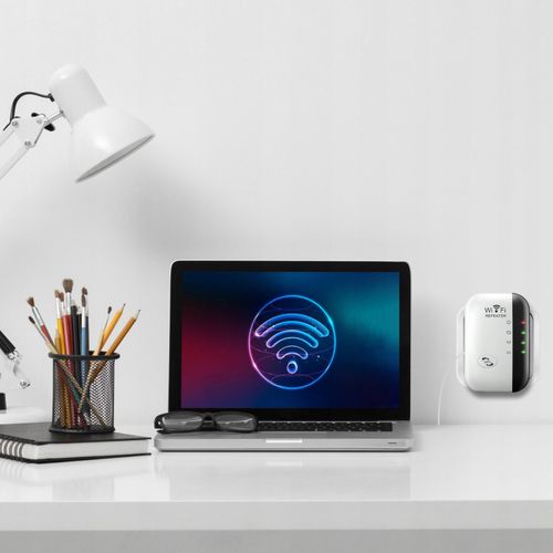 Repeater wzmacniacz sygnału Wi-Fi 2 tryby pracy 2.4 GHz na Arena.pl