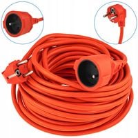 PRZEDŁUŻACZ OGRODOWY DO LAMPEK BUDOWLANY GRUBY POJEDYŃCZY SZNUR