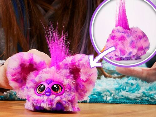 Furby Furblets Interaktywna maskotka Hip-Bop Hasbro F8896 na Arena.pl