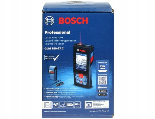 DALMIERZ LASEROWY GLM 150-27 C BOSCH kamera na Arena.pl