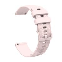 pasek silikonowy do smartwatcha huawei watch gt2/gt3 42mm - różowy