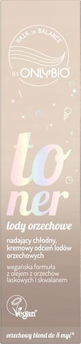 ONLYBIO HAIR IN BALANCE TONER DO WŁOSÓW KOLOR LODÓW ORZECHOWYCH 100 ML na Arena.pl