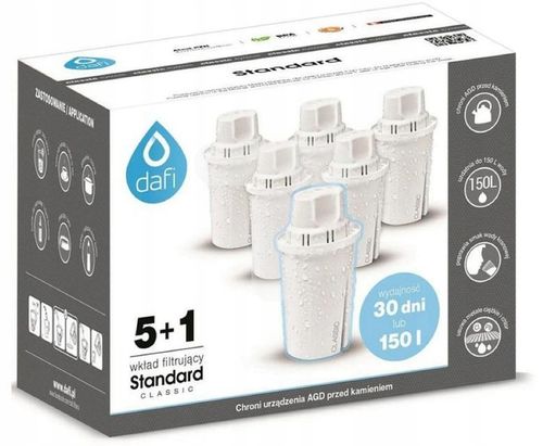 12x filtr do WODY dzbanka Classic DAFI Crystal na Arena.pl