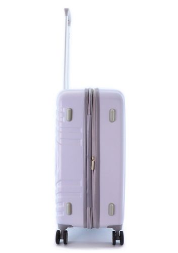 Walizka średnia ELLE Debossed lilowa na Arena.pl
