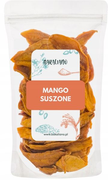 MANGO SUSZONE 500g - NATURALNE PLASTRY BEZ CUKRU! zdjęcie 1