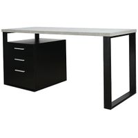 Biurko Neptun kontenerek Beton 140x68 MebleKreator