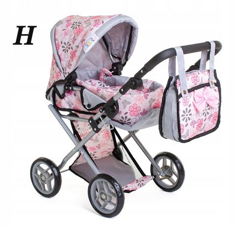 Doris WÓZEK DLA LALEK 3w1 głęboki spacerowy TORBA TOREBKA przewijak na Arena.pl