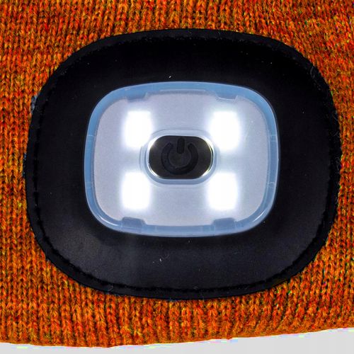 czapka zimowa led z wymienną latarką reis czled_p na Arena.pl