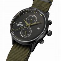 Zegarek męski G. Rossi Exclusive parciany - chronograf i datownik + GRAWER