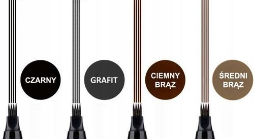 GLOVIS FILLER Zestaw do Wypełniania Zarostu Brody Marker Pisak + na Arena.pl